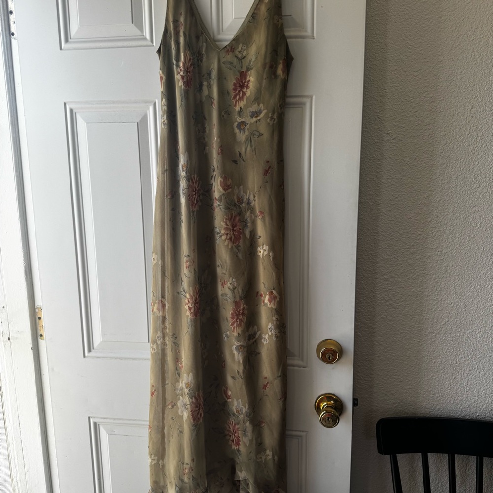 Positive Attitude Floral Dress
